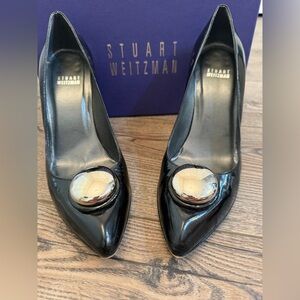 Stuart Weitzman Naughty Pumps in Black Size 7.5